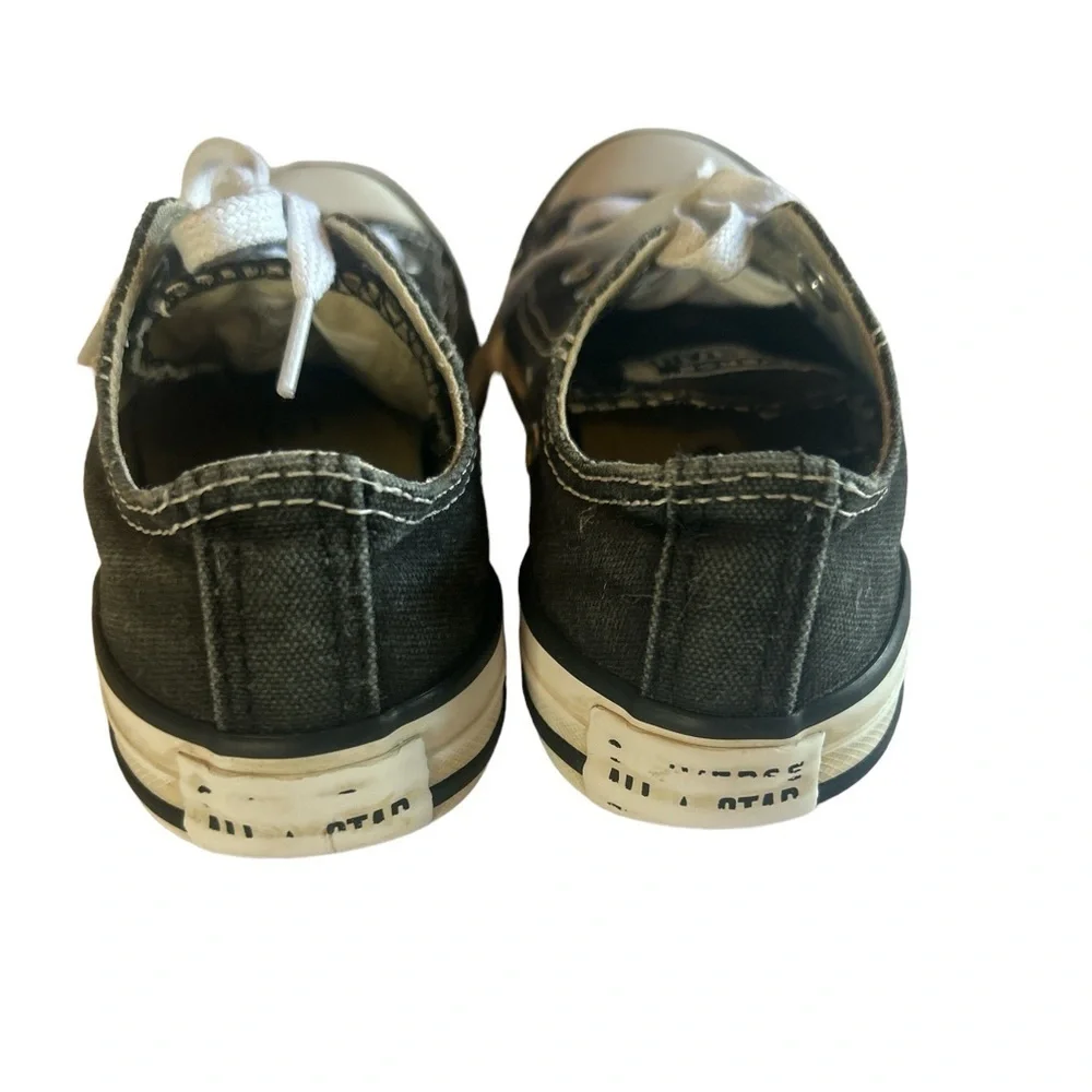 Converse black lace up size 12